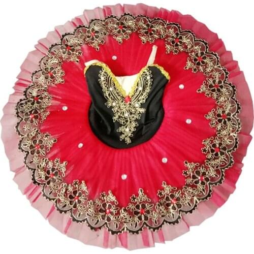 Robe tutu de Ballet professionnel pour enfants, vêtements de danse, de lac des cygnes, pour filles, robe de ballerine