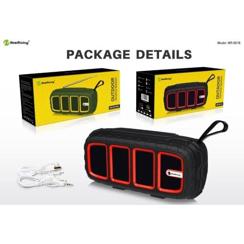 Wireless Bluetooth Speaker Subwoofer Outdoor Portable Waterproof Function May Sound Card Speakers Subwoofer Boom box Music