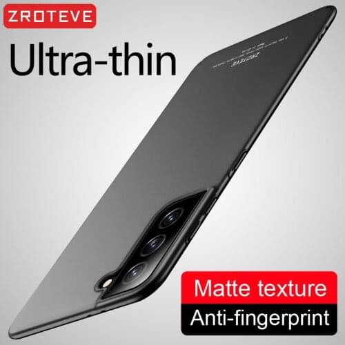 S21 Case Zroteve Matte Cover For Samsung Galaxy S21 Ultra S20 FE PC Coque For Samsung Galaxy Note 20 10 9 S10 Lite S9 Plus Cases