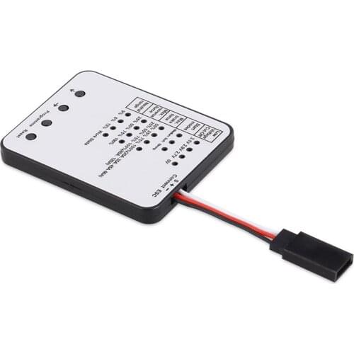 LED Programming Card SURPASSHOBBY for RC Car 25/35/45/60A/80A/120A/150A ESC Electronic Speed Controller