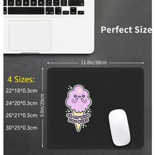 Lumpy Space Princess Ice Cream Cone Mouse Pad DIY Print Cushion Adventuretimerbppsubmission Adventure Time Lsp
