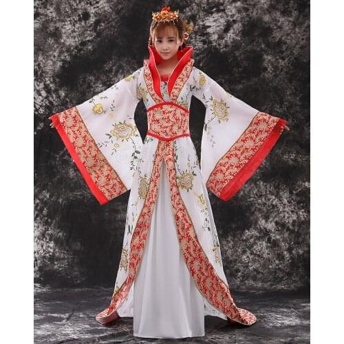 Women Tang Dynasty Imperial Clothes Wu Zetian Performce Costume Female Hanfu Clothes Chinese Princess Stage Dance Performance 18