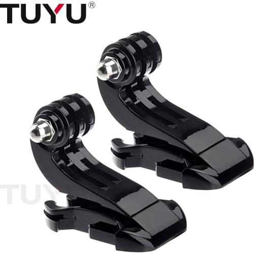 TUYU GoPro Liquc Black Vertical Surface J-Hook Buckle Mount for Gopro Max Hero 9 8 7 6 Yi Insta360 OneR Sport Camera accessories
