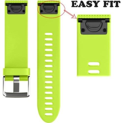 Best price East fit Replacement Silicagel Soft Quick Release Kit Band Strap For Garmin Fenix 5S GPS Watch