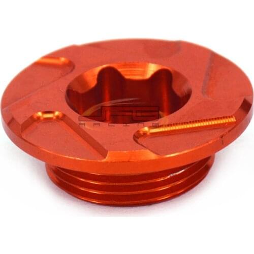 Motorcycle CNC Aluminum Billet Engine Ignition Cover Plug For KTM 250 350 450 505 SXF XCF XCFW EXCF SMR Dirt Bike Motocross