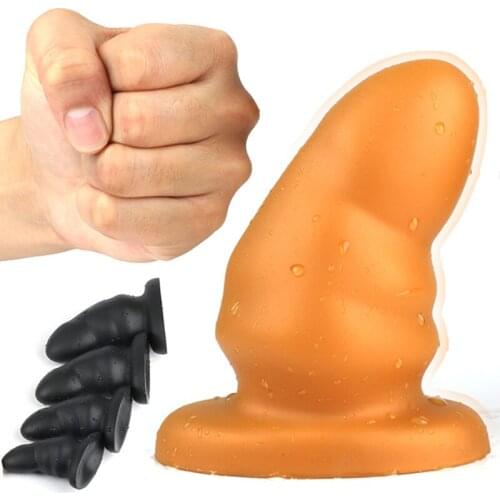 Soft Silicone Huge Anal Sex Toy for Men Women Large Butt Plugs Vaginal Anus Dilator Expander G Spot Stimulator Erotic Anal Dildo