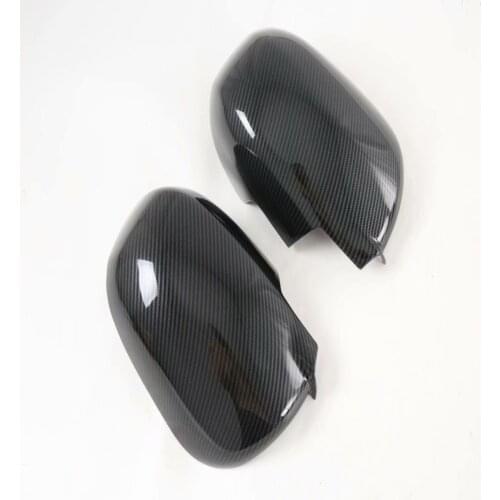 For Mitsubishi ASX Outlander Sport 2020 2021 Car Side Door Rearview Turning Mirror Sticker Cover Trim Carbon Fibre Accessories