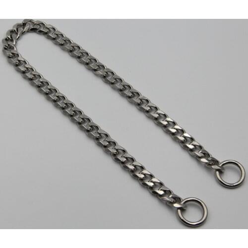 Doberman Choke Chain Collar Dog Training Necklace 20 Inches-30 Inches