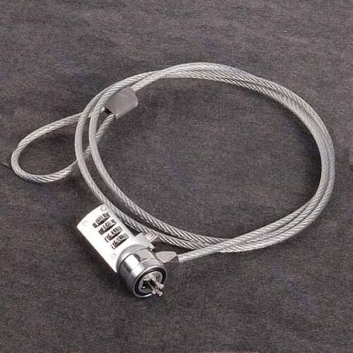 4 Digit Security Password Computer Lock Anti-theft Chain For Notebook PC Laptop Brand New High Quality Metal