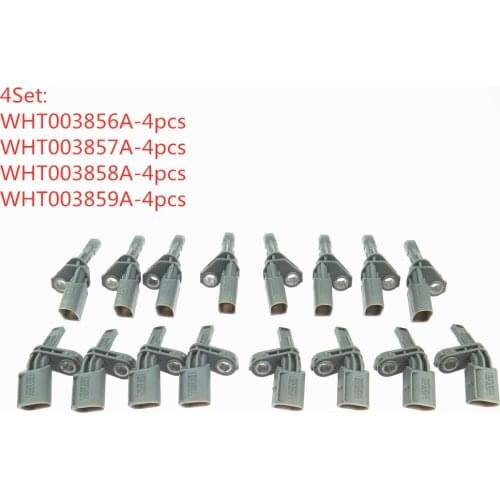 SCJYRXS 4Set Wheel Speed Sensor For Eos Passat B6 B7 Golf MK5 MK6 Beetle Touran Eos Q3 TT Yeti Seat Leon WHT003856A WHT003857A
