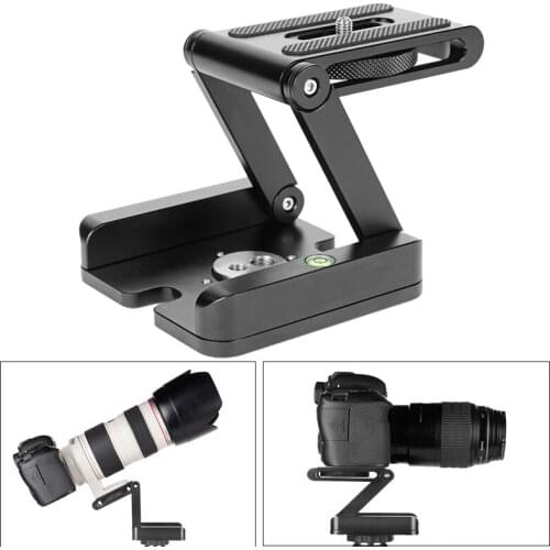 Photography Camera Studio Tripod Z Aluminum Pan & Tilt Flexible Head Max Load 3KG Ballhead for Photo Shooting DSLR Tripod Stand