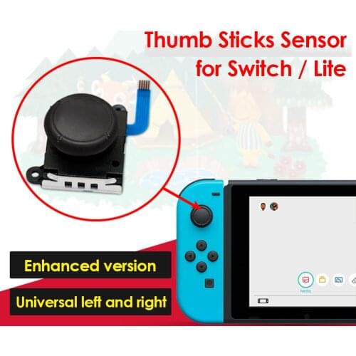 3D Thumb Stick Sensor Replacement for Nintendo Switch Wireless Controller Gamepad Joystick Cover Joypad Skin Accessories