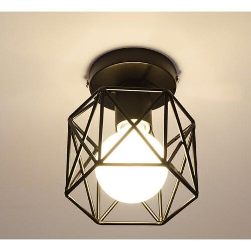 Modern ceiling lights with bulb vintage loft ceiling light creative industrial retro nostalgia cafe bar kitchen ceiling lamp