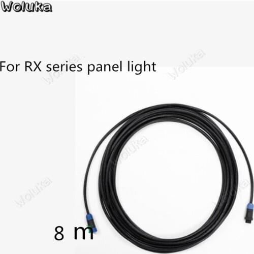 Extension line 8m LED roll panel light extension cord Photographic Accessories Studio Photography camera equipment CD50 T10