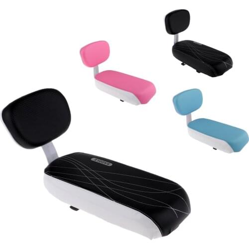 Bike Bicycle Cycling Rear Seat Saddle Cushion Pad With Back Rest for Outdoor Mountain Road MTB Bike Cycling Scooter Riding