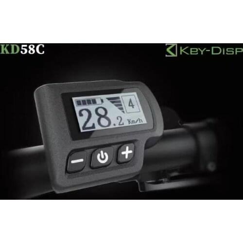 36-52V KD58C LCD Display Electric Bike Instrument Monitor e-Bike Speeder Replacement Parts Panel Bafang Kit
