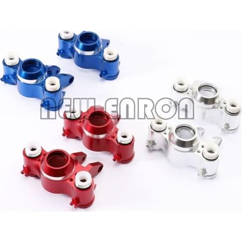 1/10 Front/Rear Alum Steering Block Knuckle Axle Carriers W/Bearing #5334 For RC Car Traxxas E-REVO SUMMIT E-MAXX REVO NEW ENRON