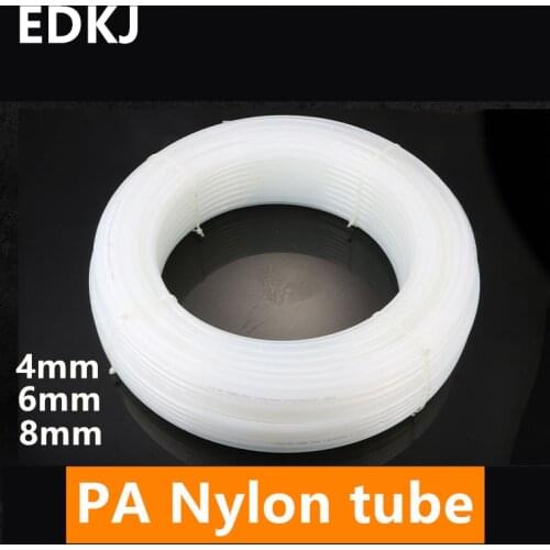 1meter 4/6/8mm High-pressure Tubing Lubricating Oil Line CNC Machine Lathe PA Nylon Tubing Transparent Tubing