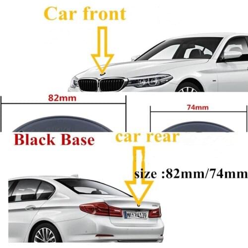 10pcs NEW 82MM/74mm Blue White Front Hood Badge Emblem Rear Trunk For BMW E46 E30 E39 E34 E60 E36 E38 M3 M5 M6 F10 F30