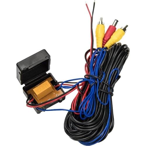 12V DC Parking Camera Installation Kit with Power Filter for VW Skoda BMW Audi Benz