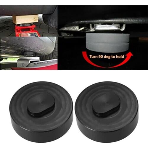 2pcs Jack Stand Pad Adapter For Porsche 911 964 993 996/7 991 Boxster Cayman Car Lift Jack Stand Rubber Pads