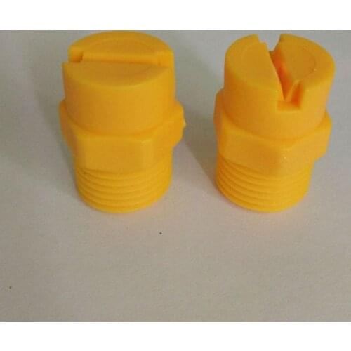 20 pcs/lot ) 1/8" 1/4" 3/8" 1/2" PP vee jet flat fan spray nozzle, Industrial / factory cleaning, dust removal nozzle
