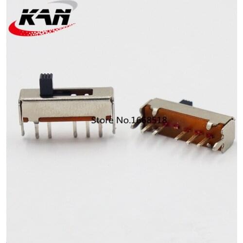 50 Pcs SS-14D02 (1P4T) 4-speed toggle switch 2 fixed foot distance 2.0 5 foot vertical