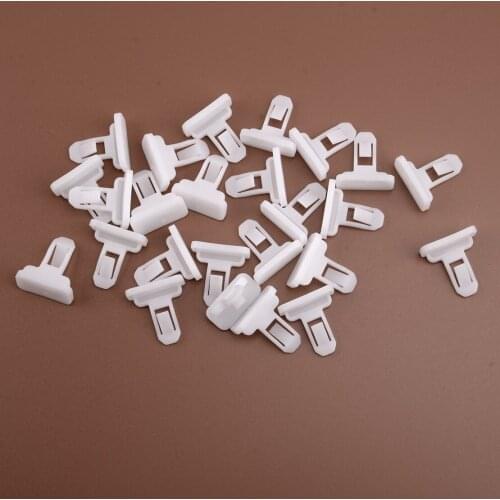 50pcs Front Rear Spoiler Moulding Retainer Clips Fit for Toyota Camry Corolla FJ Cruiser Highlander Lexus RX350 GX460 753920K010