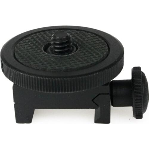 Datyson Gun Adapter for camera Screw (1/4-Inch) - Camera Gun Mount Adapter Shotgun Hunting