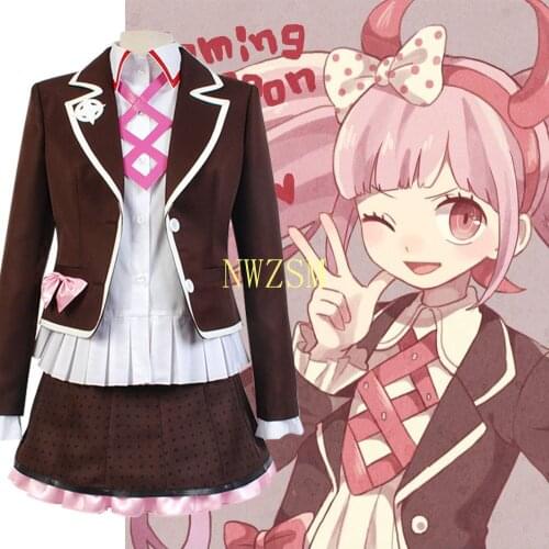 Anime Comic Danganronpa Another Episode Ultra Despair Cosplay Costumes Utsugi Kotoko Cosplay Costume Uniforms Clothes Dresses