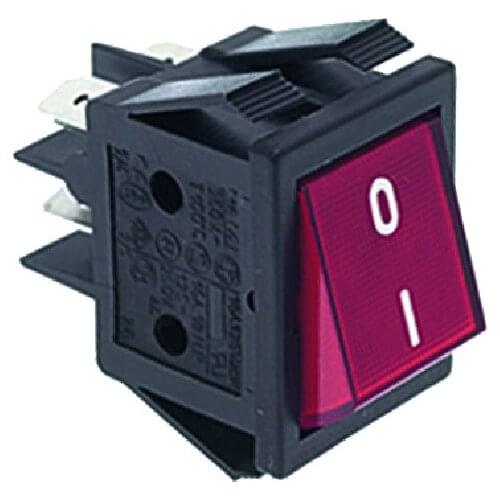 ASTORIA CMA Red Bipolar Switch 250v 16a