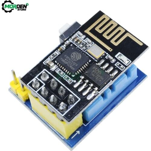 DC 3.7 V-12V ESP8266 ESP-01 ESP-01S DHT11 Temperature Humidity Sensor Module ESP8266 WIFI NodeMCU Smart Home IOT DIY Kit