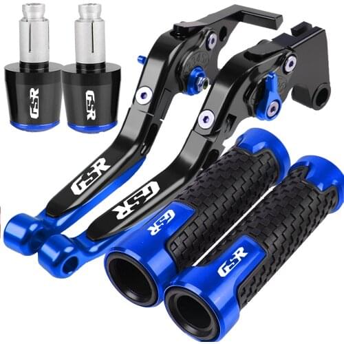 For SUZUKI GSR750 2011 2012 2013 2014 2015 2016 2017 2018-2020 Motorcycle Brake Clutch Lever Handlebar Handle Grips Ends GSR 750