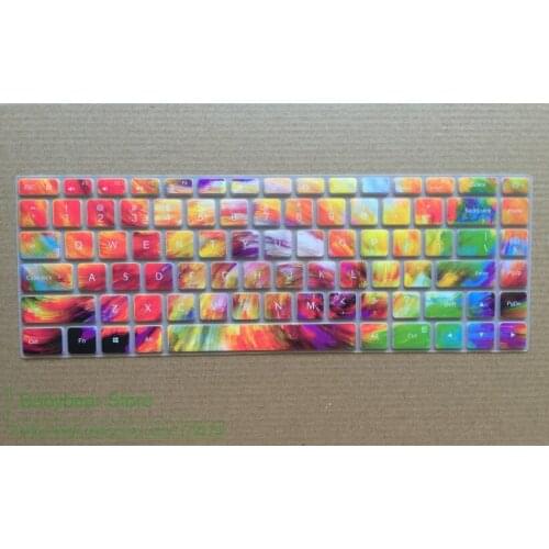 Colourful Silicone Keyboard cover Protector skin Laptop For Xiaomi Xiao Mi Notebook Pro 15.6 15 inch PC