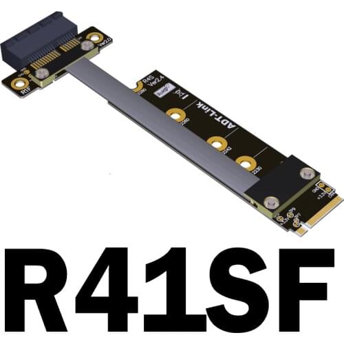 M.2 NVMe To PCIe 3.0 X1 Pci-e Extension Adapter Expansion Cable Converter