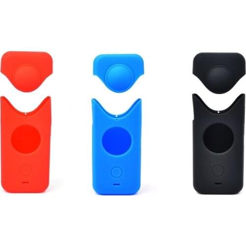 Fashion Silicone Funda For -Insta360 ONE X2 Silicone Case Protective Cover Skin Sleeve For Insta 360 ONE X2 Camera Accessories