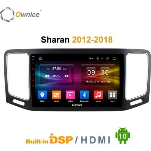 Ownice 2din Multimedia Car Radio Android 10.0 Auto Audio for Volkswagen Sharan 2012-2018 GPS Navigation Touch Screen DVD Player