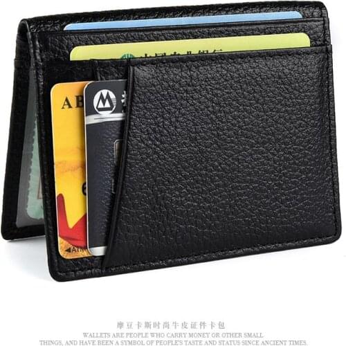 Driver License Holder Genuine Leather on Cover for Car Driving Documents Super thin card holder for men Leather wallet 2020