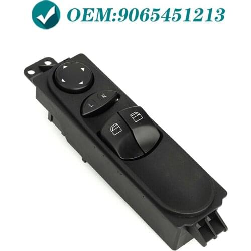 Fit for Mercedes-Benz Sprinter W906 2500 3500 VW Crafter Master Power Window Switch A9065451213 9065451213