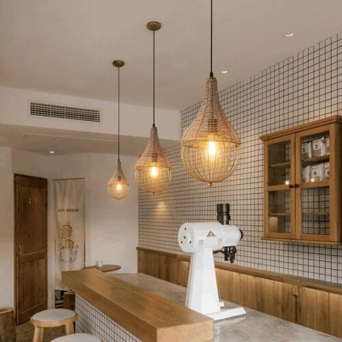 Contexture Pendant Light Creative Dining Room Wrought Iron Hanging Lamp Modern Bedroom Study Fields and Gardens Pendant Lamps