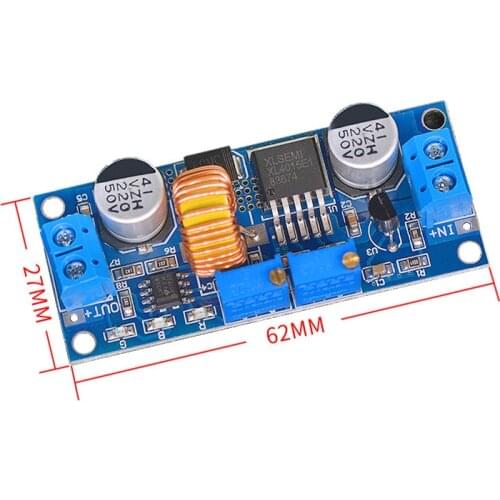 5A High Current Constant Voltage Constant Current Step-down Power Supply Module LED Driver Lithium Battery Charging Stabilizer