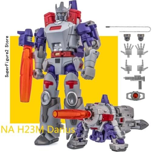 Transformation NA Newage H23M Darius Toy Color Galva Tron Action Figure Robot Toys G1 Canon Model PVC Gift In Stock