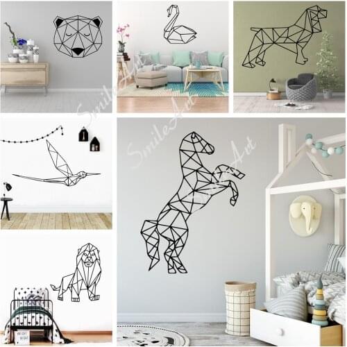 Romantic Animal mix Decal Removable Vinyl Mural Poster For Kids Rooms Decoration Vinyl Decals