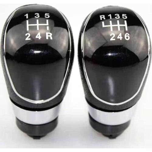 5/6 Speed Car Manual Gear Shift Knob For Ford Focus 2 MK2 FL MK3 MK4 MK7 MONDEO KUGA GALAXY FIESTA Car Styling Accessories
