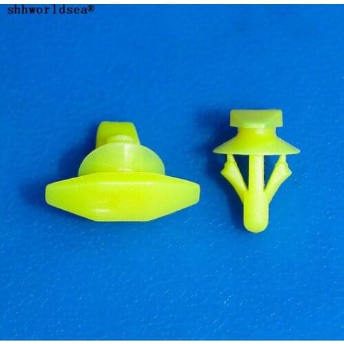Shhworldsea auto clip fastener yellow Door seal for nissan