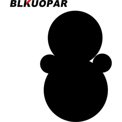 BLKUOPAR for Orb Snowman Car Stickers Simple Sunscreen Decals Car Accessories JTR Scratch-Proof Skateboard Surfboard Decoration