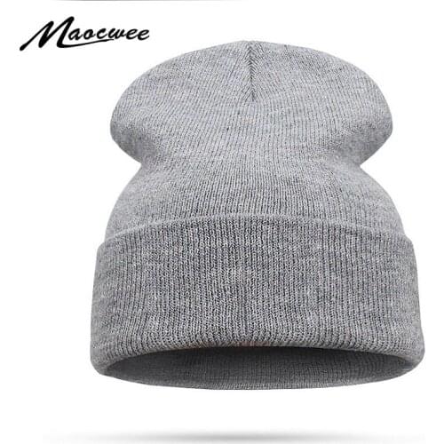 Brand Winter Hat For Men Skullies Beanies Women Fashion Warm Cap Unisex Elasticity Knit Beanie Hats Keep Warm Skull Cap 2018