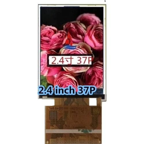 HD 2.4 inch TFT color display ILI9341 37PIN universal screen MP4 240*320 LCD screen