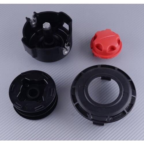 LETAOSK 4pcs Easy Reel String Trimmer Head Cover Kit 308923014 120950010 Fit For Toro 51975 51955 51954 51974 51976 51977 51988