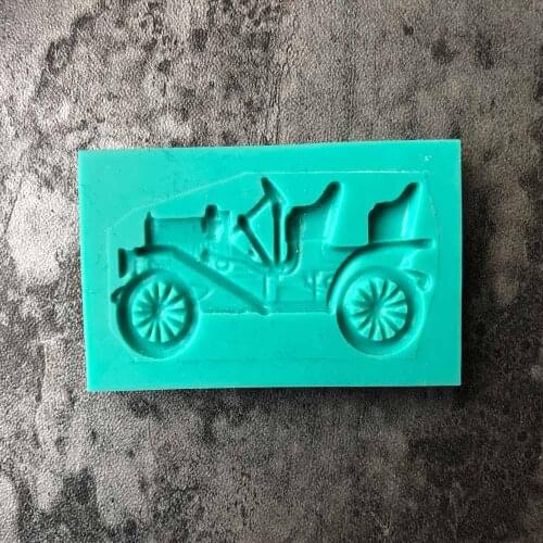 Carriage modeling Cake Tool baking silicone mold hightemperature DIY chocolate cake decoration fondant Epoxy silicone mold H177